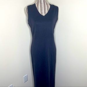 Adrianna Papell sleeveless maxi sweater dress